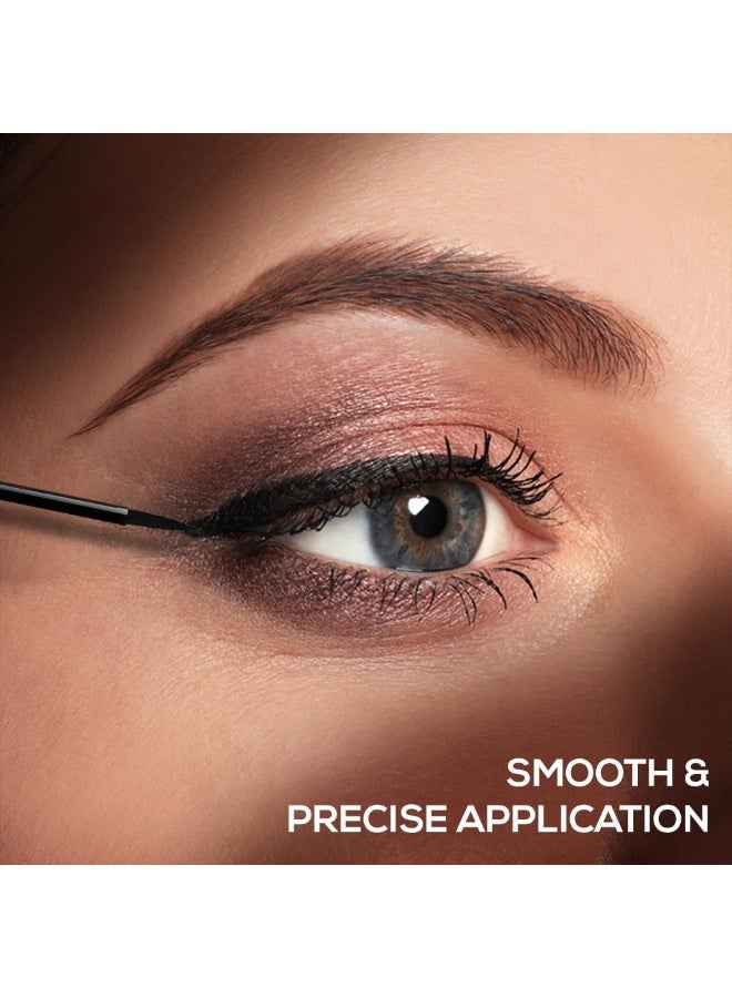 RENEE Pencil Matte Midnight Duo | Kajal + Eyeliner | Darkest Black | Long Lasting | Smudge-Proof | Waterproof Formula | One-Swipe Application | Intense Pigment | Pack of 2 - Image 3